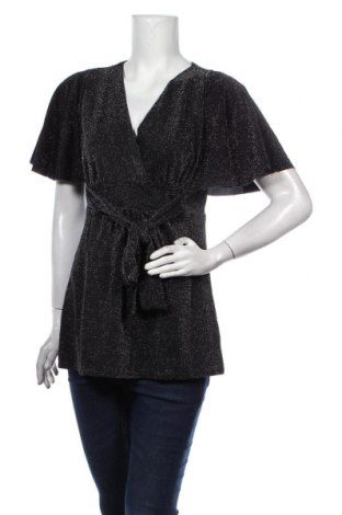 Дамска блуза Evans, Размер L, Цвят Черен, 90% полиамид, 10% метални нишки, Цена 8,19 лв.