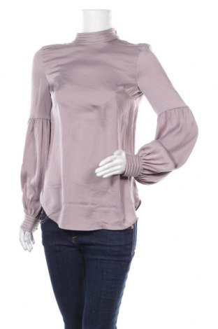 Damen Shirt H&M, Größe S, Farbe Aschrosa, Polyester, Preis 18,09 €