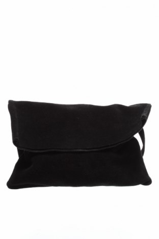 Γυναικεία τσάντα Mango, Χρώμα Μαύρο, Φυσικό σουέτ, Τιμή 32,16 €