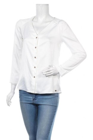 Дамска риза Pedro Del Hierro, Размер XS, Цвят Бял, Полиестер, Цена 37,25 лв.