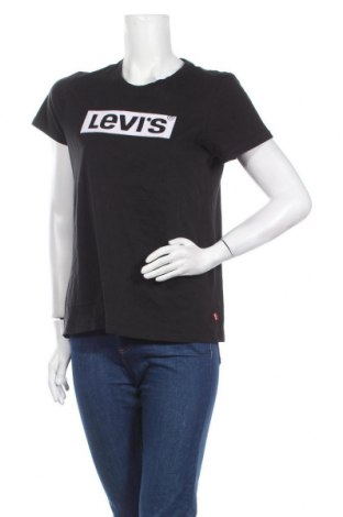 Γυναικείο t-shirt Levi's, Μέγεθος M, Χρώμα Μαύρο, Τιμή 13,69 €