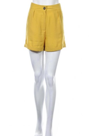 Γυναικείο κοντό παντελόνι Fashion Union, Μέγεθος S, Χρώμα Κίτρινο, Πολυεστέρας, Τιμή 7,44 €