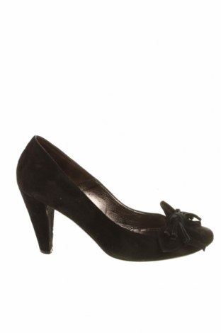 Γυναικεία παπούτσια Prodotto Italiano, Μέγεθος 37, Χρώμα Μαύρο, Φυσικό σουέτ, Τιμή 10,39 €