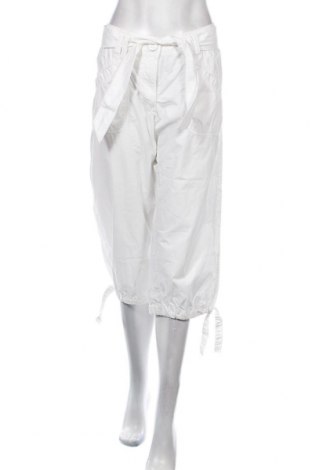 Pantaloni de femei H&M, Mărime XXL, Culoare Alb, Bumbac, Preț 46,42 Lei