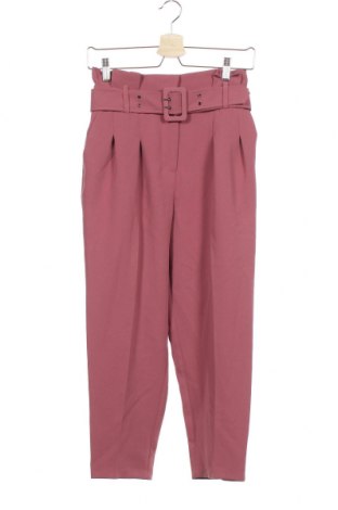 Дамски панталон Topshop, Размер XS, Цвят Розов, Полиестер, Цена 12,86 лв.