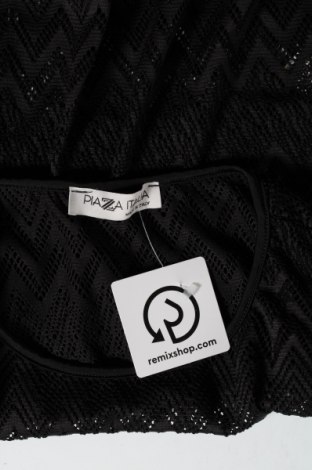 Γυναικείο αμάνικο μπλουζάκι Piazza Italia, Μέγεθος M, Χρώμα Μαύρο, Τιμή 13,64 €