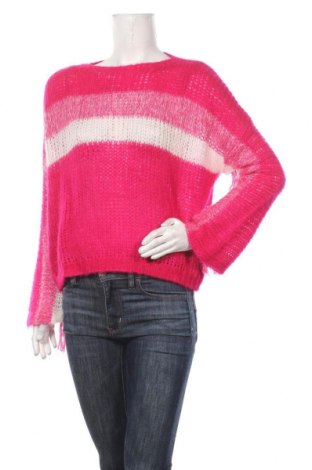 Дамски пуловер Angela Davis, Размер M, Цвят Розов, 40% акрил, 30% мохер, 30% полиамид, Цена 25,20 лв.