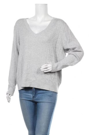 Дамски пуловер H&M, Размер XL, Цвят Сив, 70% вискоза, 30% полиамид, Цена 33,60 лв.