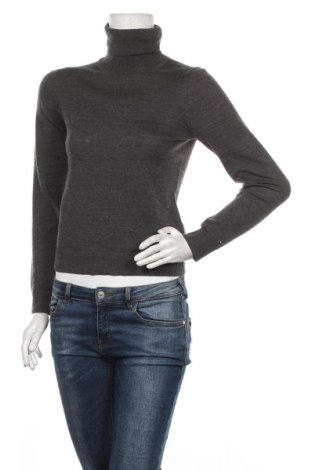 Дамски пуловер Tommy Hilfiger, Размер S, Цвят Сив, 97% вълна, 2% полиамид, 1% еластан, Цена 28,80 лв.