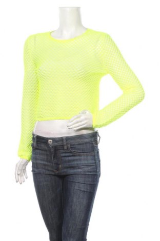 Дамски пуловер Zara, Размер S, Цвят Жълт, Цена 28,67 лв.