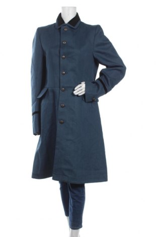Γυναικείο παλτό Diesel, Μέγεθος XXL, Χρώμα Μπλέ, Βαμβάκι, πολυεστέρας, φυσικό σουέτ, Τιμή 215,49 €