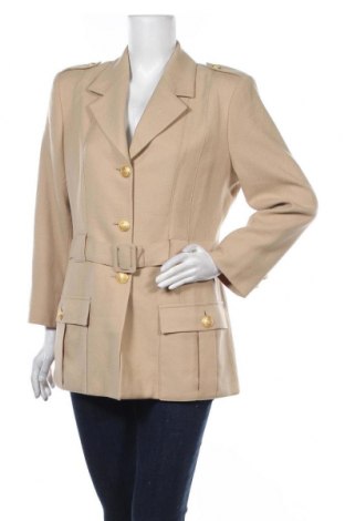 Γυναικείο παλτό Manoukian, Μέγεθος M, Χρώμα  Μπέζ, 90% μαλλί, 10% πολυαμίδη, Τιμή 76,70 €