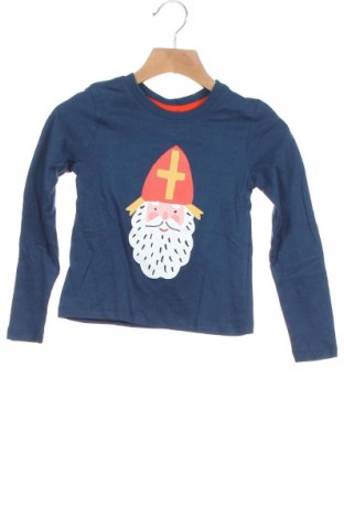 Kinder Shirt John Cabot, Größe 2-3y/ 98-104 cm, Farbe Blau, Baumwolle, Preis 11,67 €