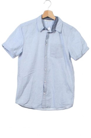 Детска риза H&M, Размер 13-14y/ 164-168 см, Цвят Син, Памук, Цена 20,90 лв.
