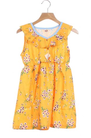 Παιδικό φόρεμα SHEIN, Μέγεθος 4-5y/ 110-116 εκ., Χρώμα Κίτρινο, Πολυεστέρας, Τιμή 5,57 €