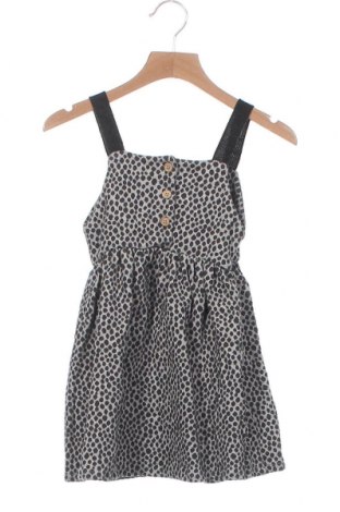 Детска рокля Zara Kids, Размер 3-4y/ 104-110 см, Цвят Сив, 88% памук, 11% полиестер, 1% еластан, Цена 6,43 лв.