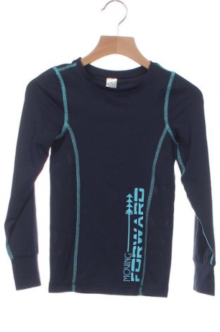 Детска спортна блуза Topolino, Размер 4-5y/ 110-116 см, Цвят Син, 87% полиестер, 13% еластан, Цена 10,29 лв.