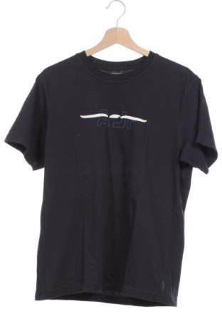 Παιδικό μπλουζάκι Armani Junior, Μέγεθος 15-18y/ 170-176 εκ., Χρώμα Μπλέ, Βαμβάκι, Τιμή 18,18 €