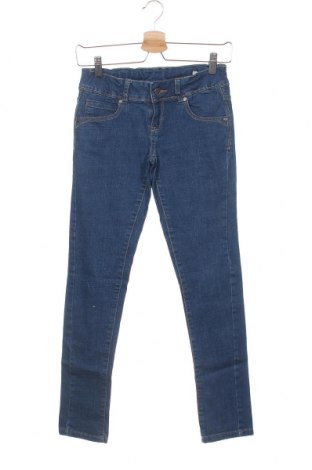 Dziecięce jeansy Oviesse, Rozmiar 11-12y/ 152-158 cm, Kolor Niebieski, 98% bawełna, 2% elastyna, Cena 15,18 zł