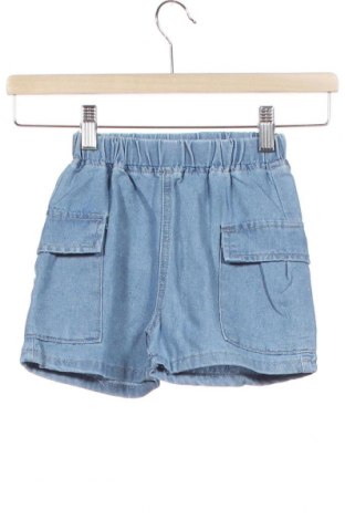 Детски къс панталон SHEIN, Размер 3-4y/ 104-110 см, Цвят Син, 70% памук, 30% полиестер, Цена 10,15 лв.