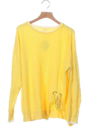 Dětský svetr  Zara Knitwear, Velikost 13-14y/ 164-168 cm, Barva Žlutá, Cena  502,00 Kč