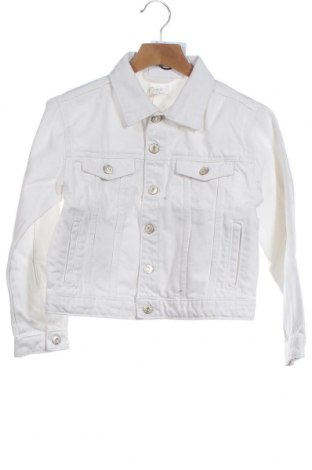 Dětská džínová bunda  Mango, Velikost 8-9y/ 134-140 cm, Barva Bílá, 100% bavlna, Cena  500,00 Kč