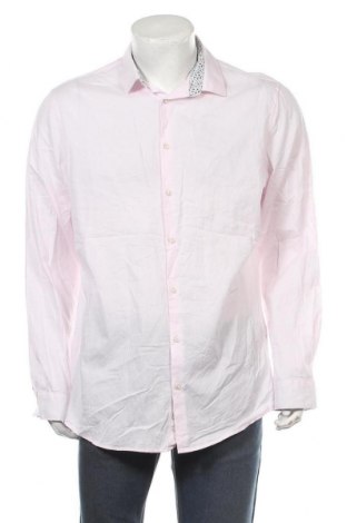 Мъжка риза Angelo Litrico, Размер XL, Цвят Розов, Памук, Цена 9,01 лв.