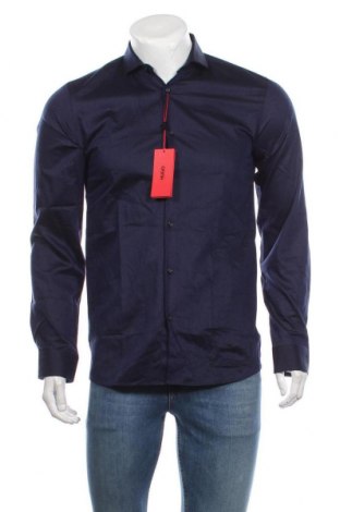 Ανδρικό πουκάμισο Hugo Boss, Μέγεθος S, Χρώμα Μπλέ, Βαμβάκι, Τιμή 100,13 €