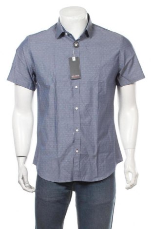 Мъжка риза Paul Hunter, Размер M, Цвят Син, Памук, Цена 25,74 лв.