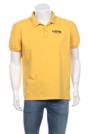Tricou de bărbați S.Oliver, Mărime XL, Culoare Galben, Bumbac, Preț 151,32 Lei