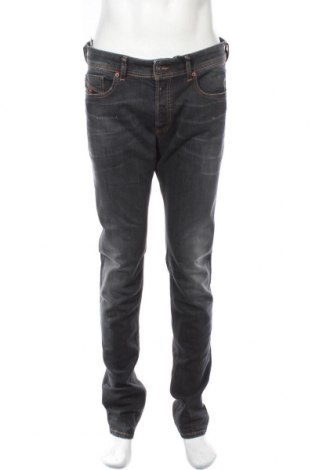 Męskie jeansy Diesel, Rozmiar L, Kolor Szary, 98% bawełna, 2% elastyna, Cena 211,88 zł