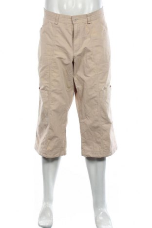 Мъжки къс панталон H.i.s, Размер XL, Цвят Бежов, 70% памук, 30% полиамид, Цена 25,20 лв.