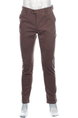 Мъжки панталон, Размер M, Цвят Кафяв, 98% памук, 2% еластан, Цена 20,58 лв.