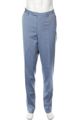 Мъжки панталон Cinque, Размер XL, Цвят Син, 54% полиестер, 44% вълна, 2% еластан, Цена 39,80 лв.