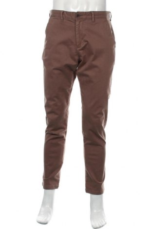 Мъжки панталон Maddison, Размер M, Цвят Кафяв, 98% памук, 2% еластан, Цена 11,76 лв.