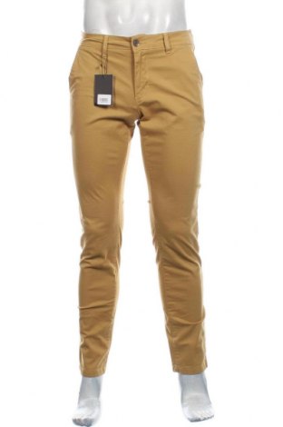 Мъжки панталон Sondag & Sons, Размер S, Цвят Жълт, 98% памук, 2% еластан, Цена 14,96 лв.