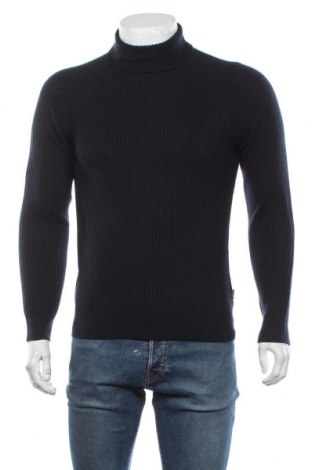Мъжки пуловер Burton of London, Размер S, Цвят Син, Акрил, Цена 59,40 лв.