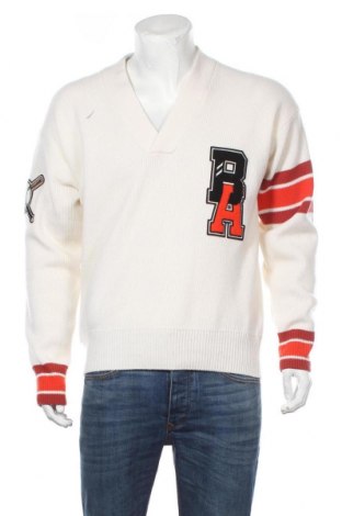 Мъжки пуловер Hugo Boss, Размер M, Цвят Екрю, Вълна, Цена 285,35 лв.