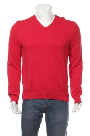 Ανδρικό πουλόβερ Maerz Muenchen, Μέγεθος L, Χρώμα Κόκκινο, Μαλλί, Τιμή 77,01 €