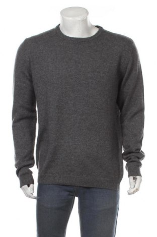 Мъжки пуловер Tailored Originals, Размер L, Цвят Сив, 70% вълна, 30% полиамид, Цена 31,15 лв.