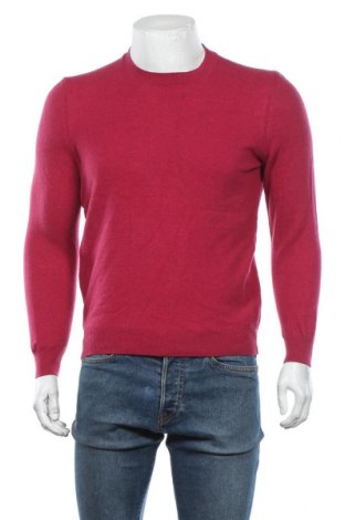 Мъжки пуловер Zara, Размер S, Цвят Розов, Цена 35,70 лв.