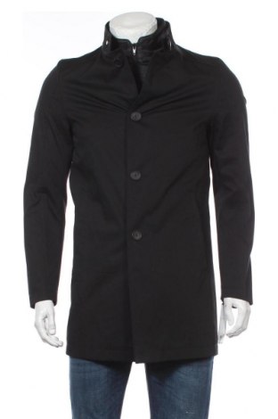 Мъжко палто Cinque, Размер S, Цвят Черен, 98% памук, 2% еластан, Цена 97,25 лв.