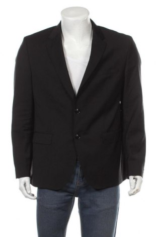 Ανδρικό σακάκι Hugo Boss, Μέγεθος XL, Χρώμα Μαύρο, Μαλλί, Τιμή 61,73 €