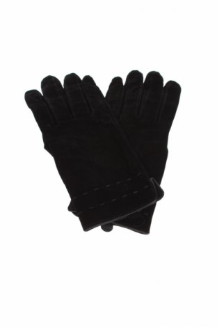 Ръкавици, Цвят Черен, Естествен велур, Цена 29,92 лв.