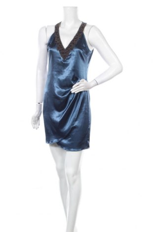 Šaty  Miss Selfridge, Velikost M, Barva Modrá, 95% polyester, 5% elastan, Cena  210,00 Kč