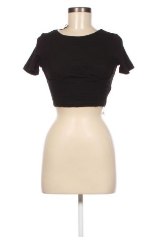 Γυναικεία μπλούζα Naanaa, Μέγεθος XS, Χρώμα Μαύρο, 63% πολυεστέρας, 34% βαμβάκι, 3% ελαστάνη, Τιμή 32,16 €