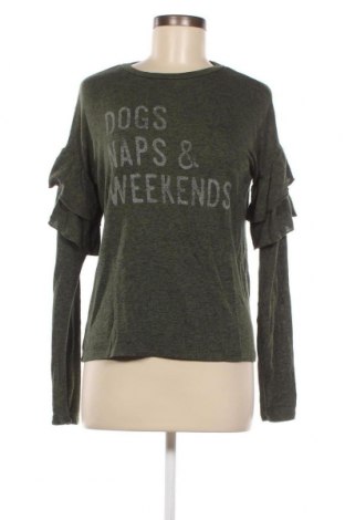 Γυναικεία μπλούζα Xhilaration, Μέγεθος XS, Χρώμα Πράσινο, Τιμή 3,03 €