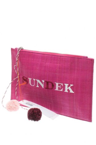 Γυναικεία τσάντα Sundek, Χρώμα Ρόζ , Τιμή 17,46 €