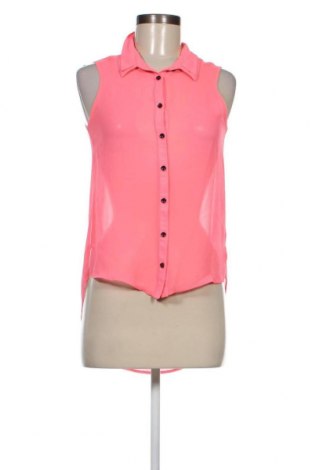 Γυναικείο πουκάμισο Bershka, Μέγεθος L, Χρώμα Ρόζ , Τιμή 23,51 €