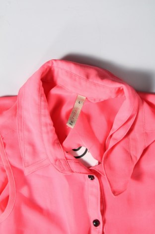 Дамска риза Bershka, Размер L, Цвят Розов, Цена 38,00 лв.